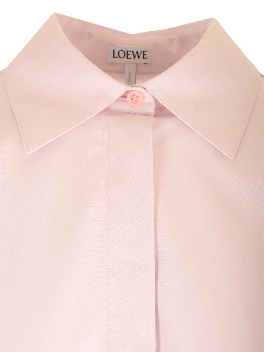 Al Duca D'Aosta Loewe Camicia Con Risvolti In Cotone