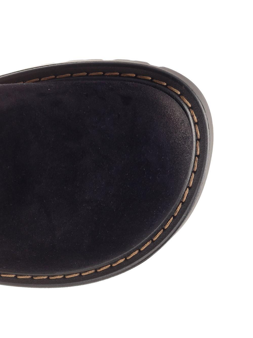 Al Duca D'Aosta Loewe Stivaletto Sierra Combat Boot In Pelle Scamosciata