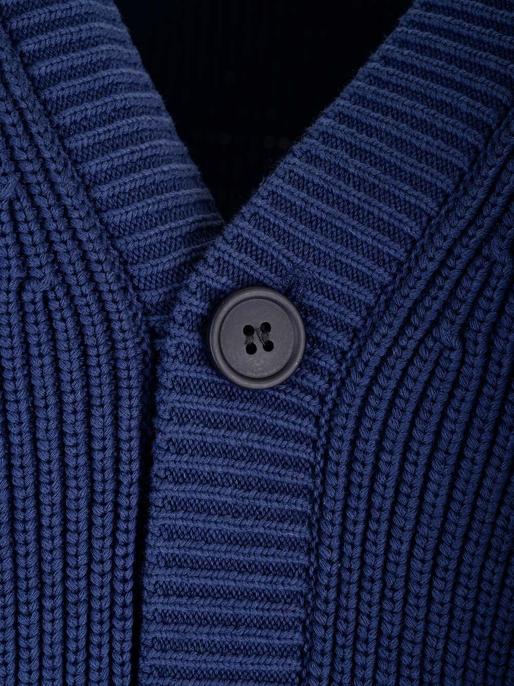 Al Duca D'Aosta Maison Kitsuné Cardigan "Bold Fox" A Costine