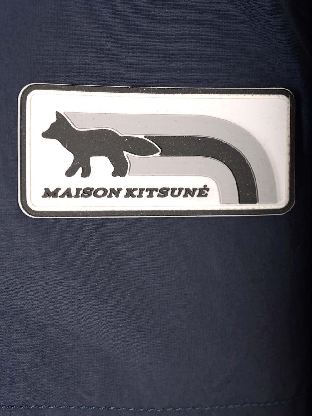 Al Duca D'Aosta Maison Kitsuné Giacca A Vento In Tessuto Tecnico