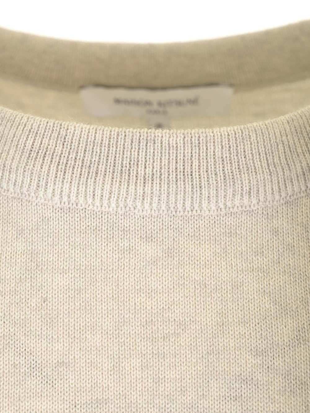 Al Duca D'Aosta Maison Kitsuné Maglia In Lana Fox Head Bold