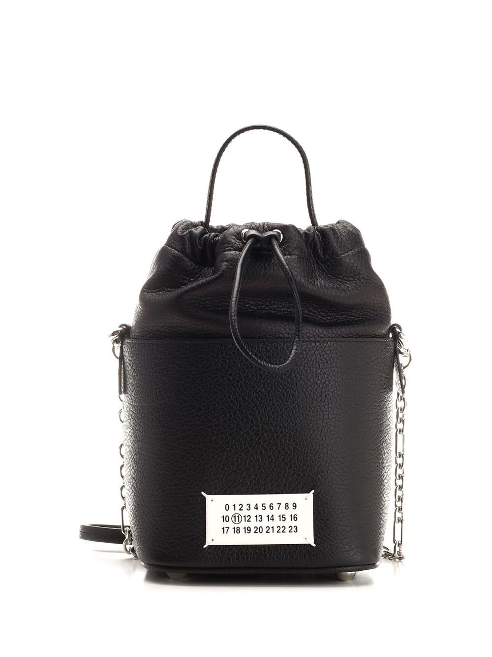 Al Duca D'Aosta Maison Margiela Borsa a secchiello "5AC" small