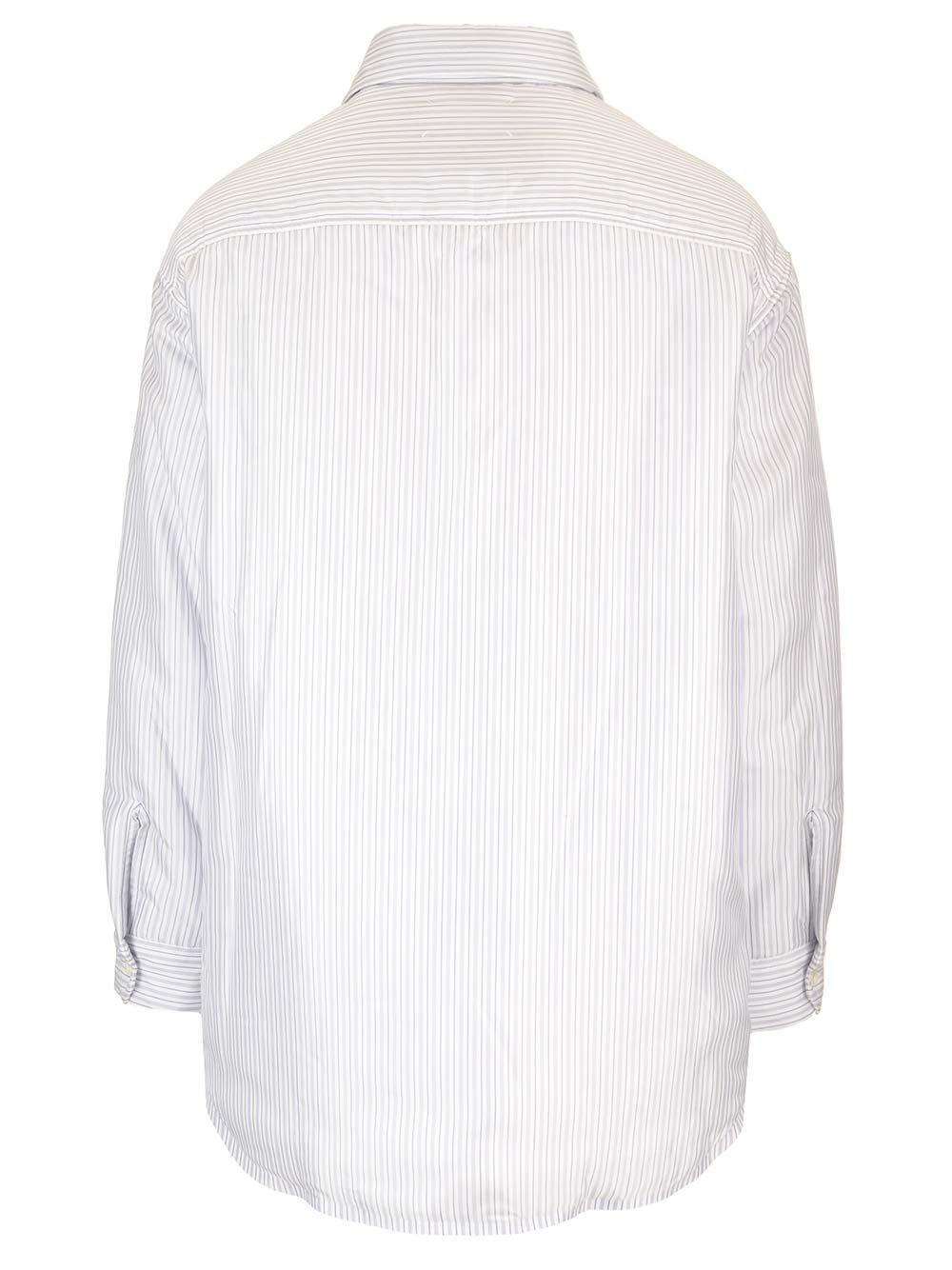 Al Duca D'Aosta Maison Margiela Camicia Oversize A Righe
