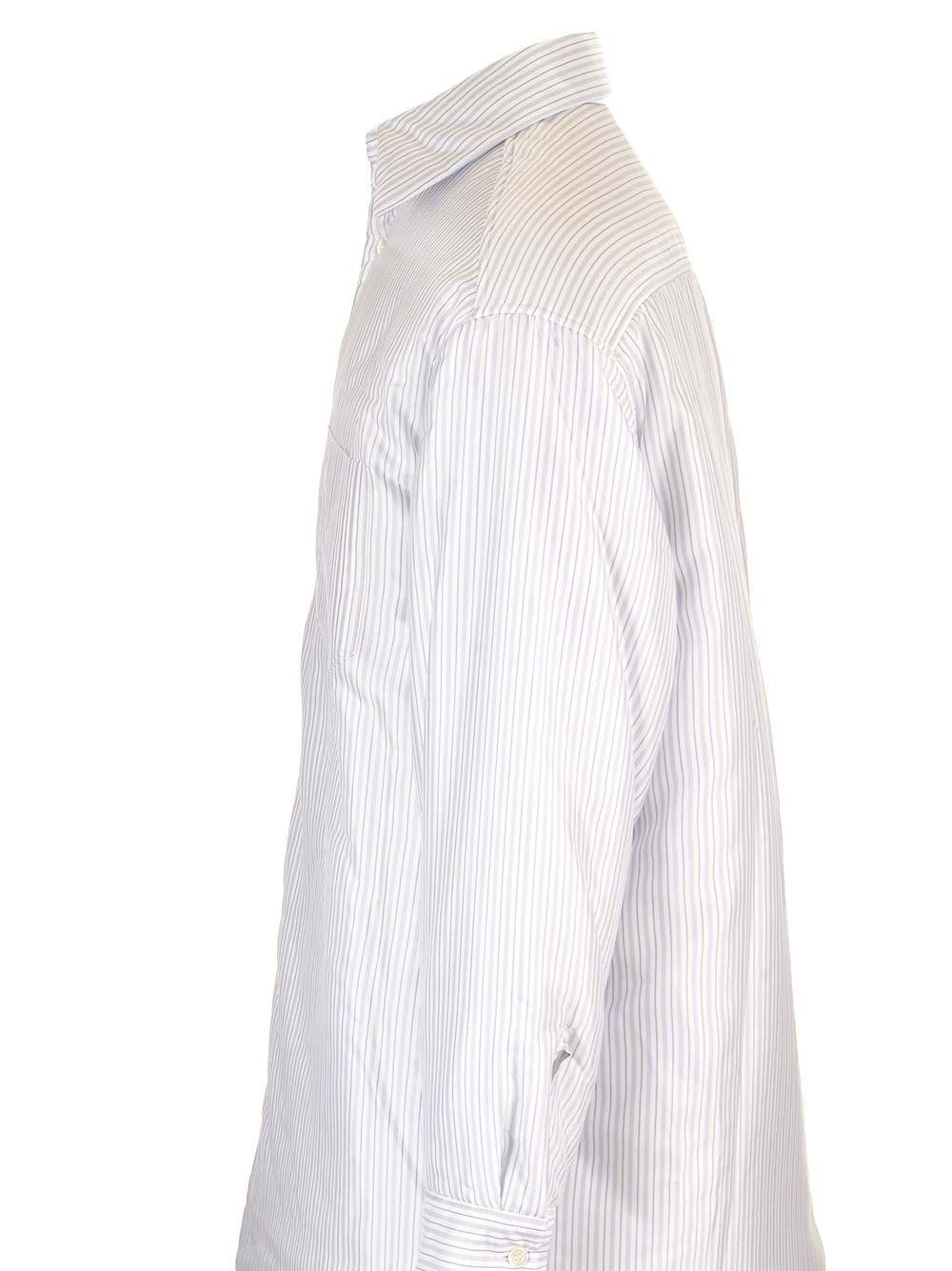 Al Duca D'Aosta Maison Margiela Camicia Oversize A Righe