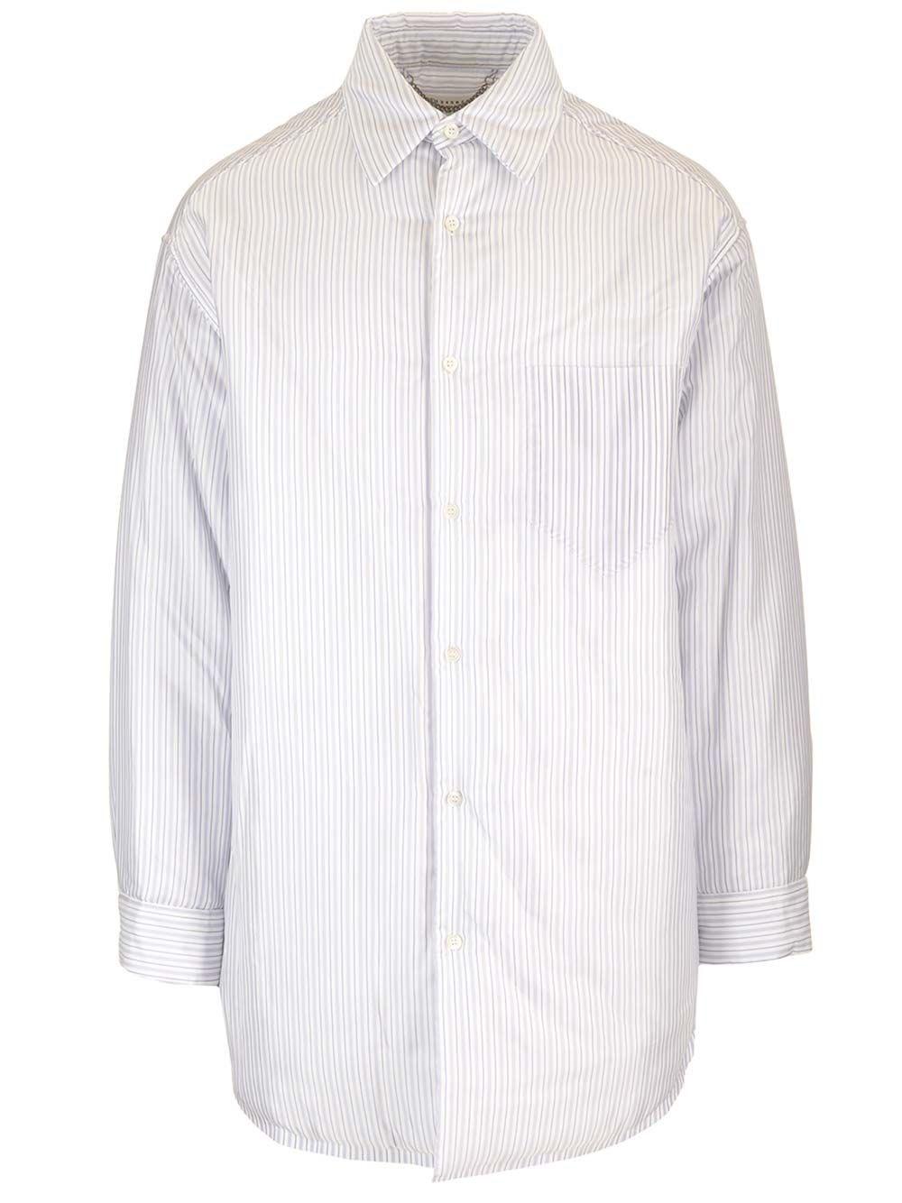 Al Duca D'Aosta Maison Margiela Camicia oversize a righe