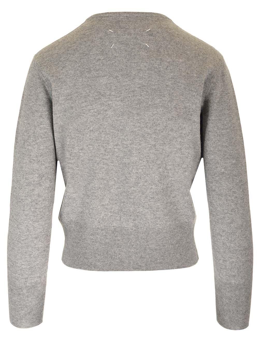 Al Duca D'Aosta Maison Margiela Cardigan Girocollo In Lana