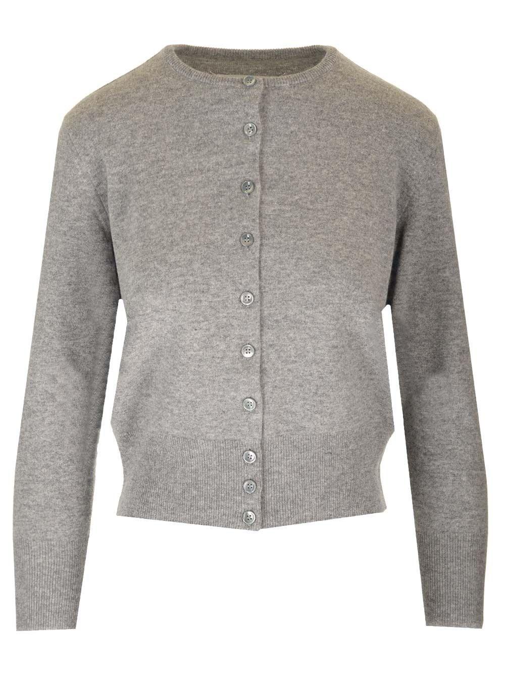 Al Duca D'Aosta Maison Margiela Cardigan girocollo in lana