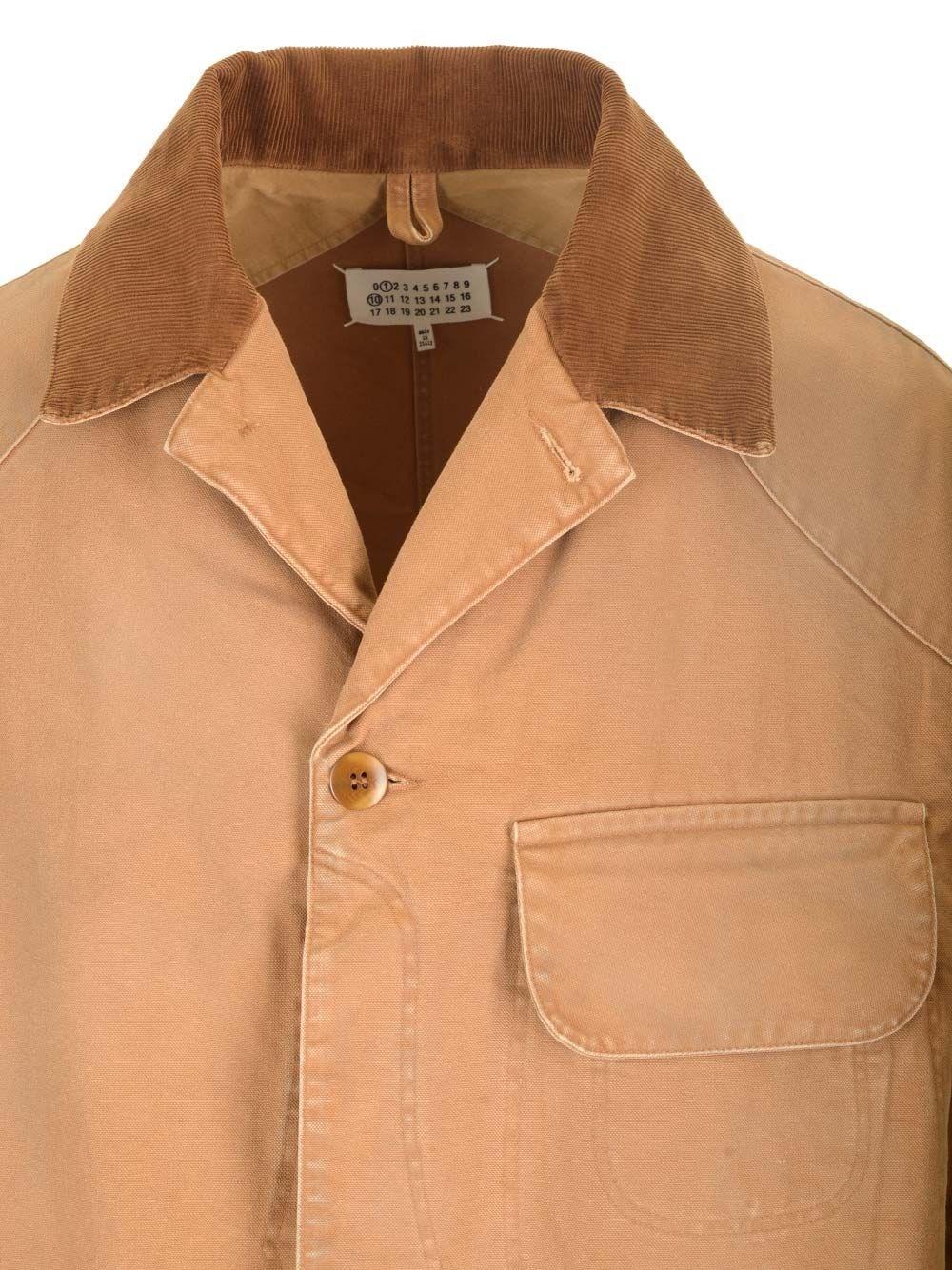 Al Duca D'Aosta Maison Margiela Giacca Sportiva Beige