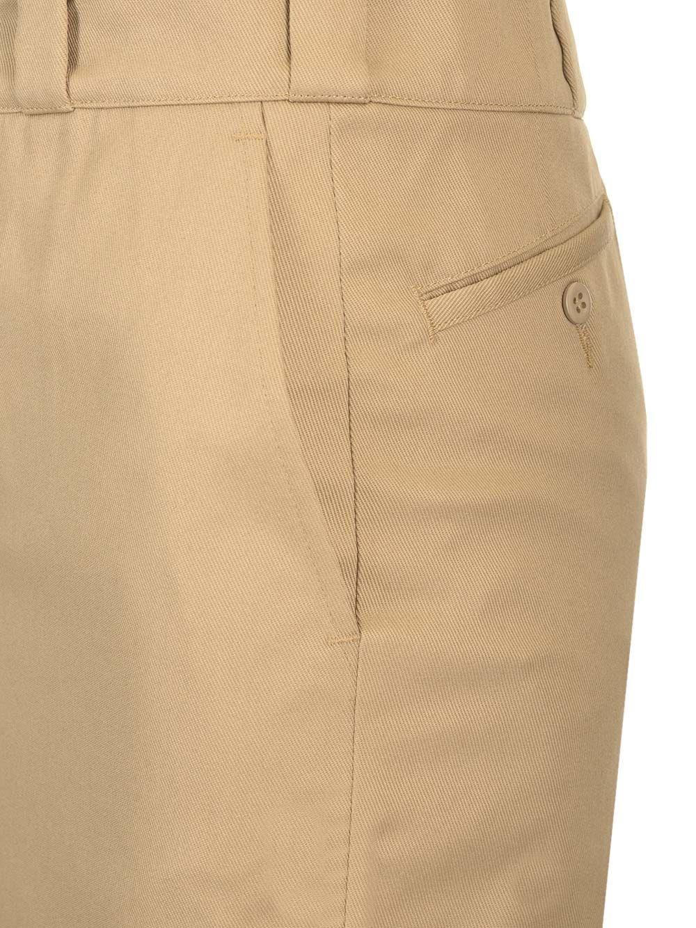 Al Duca D'Aosta Maison Margiela Gonna Midi In Gabardina