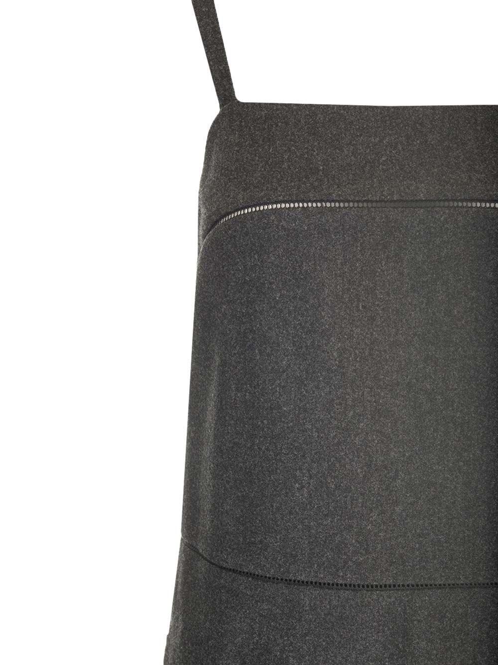 Al Duca D'Aosta Max Mara Abito Corto In Feltro Leggero Di Lana