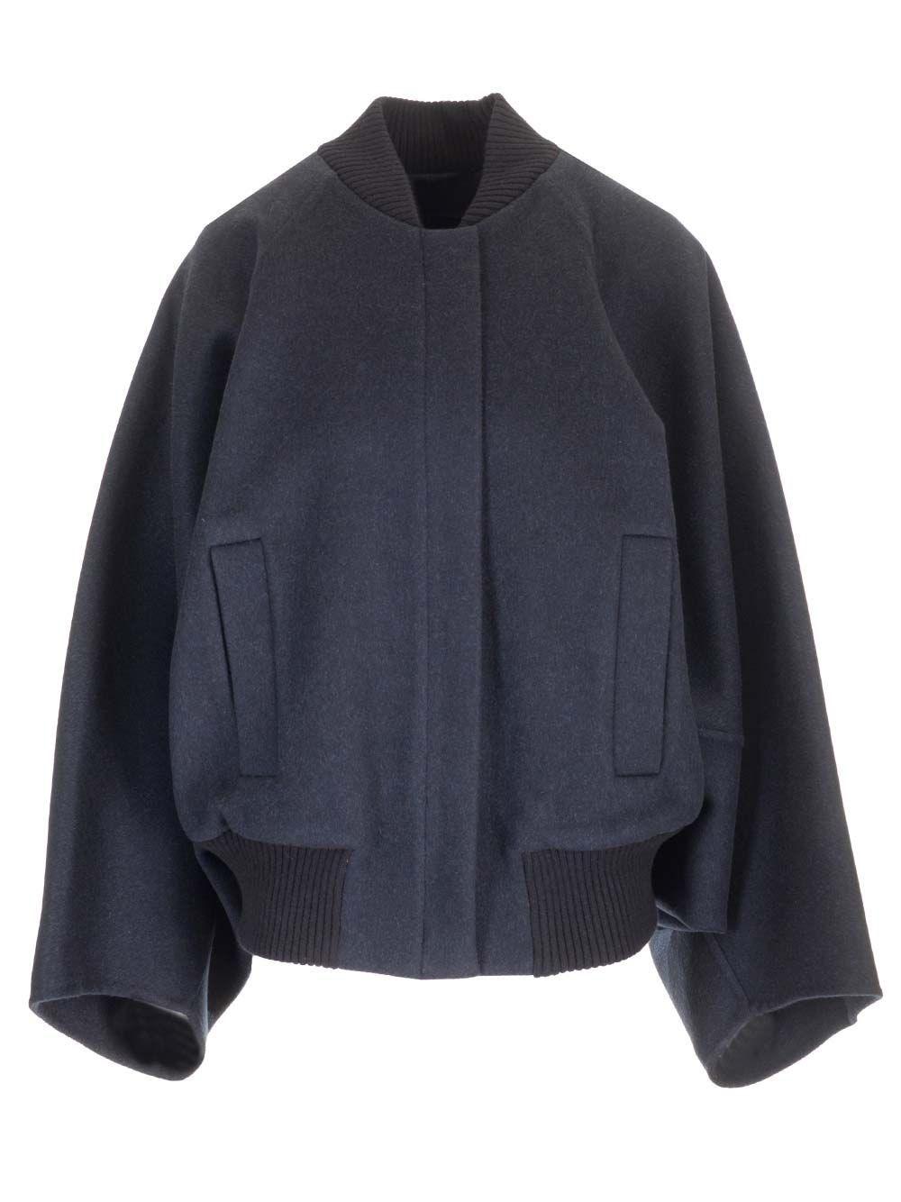 Al Duca D'Aosta Max Mara Cappotto corto in cashmere blu marino