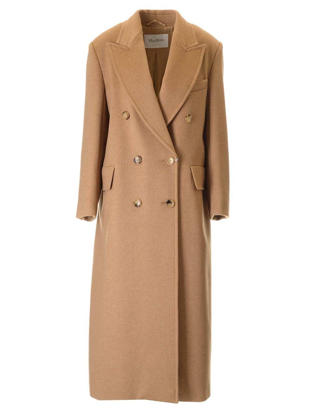 Al Duca D'Aosta Max Mara Cappotto "Fungo" in cammello