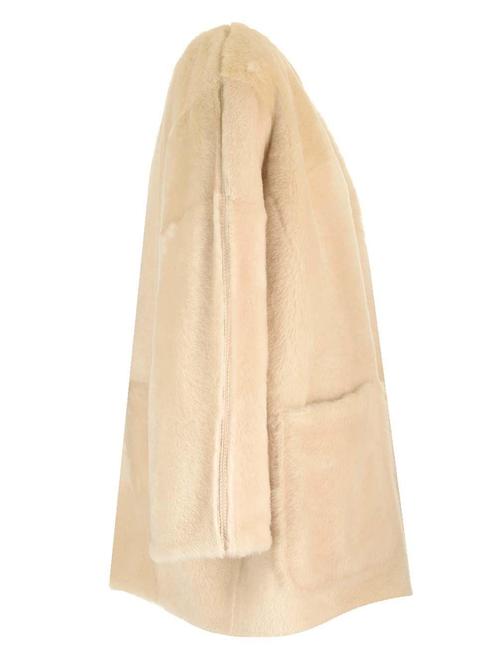 Al Duca D'Aosta Max Mara Cappotto Reversibile In Shearling