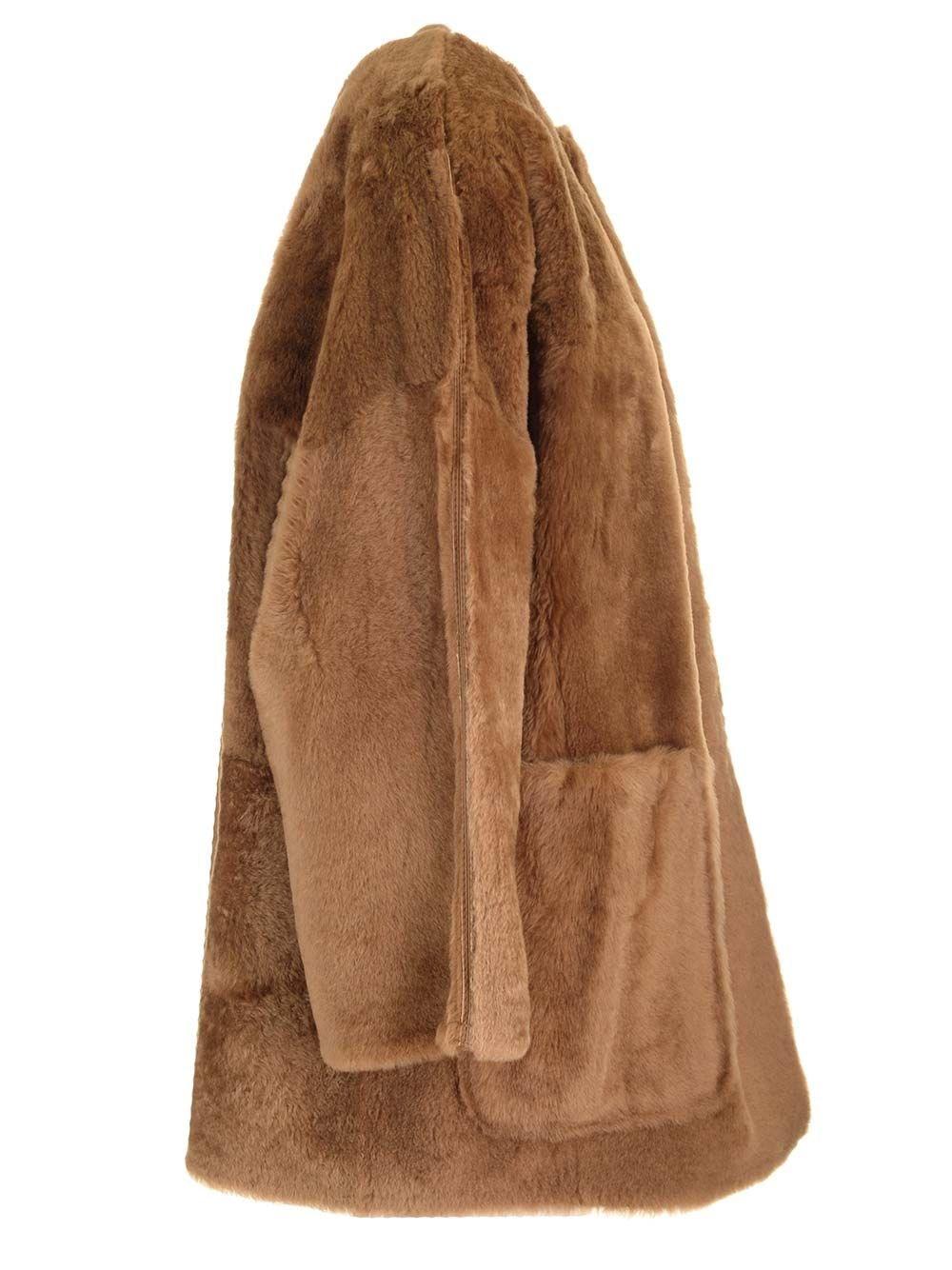 Al Duca D'Aosta Max Mara Cappotto Reversibile In Shearling