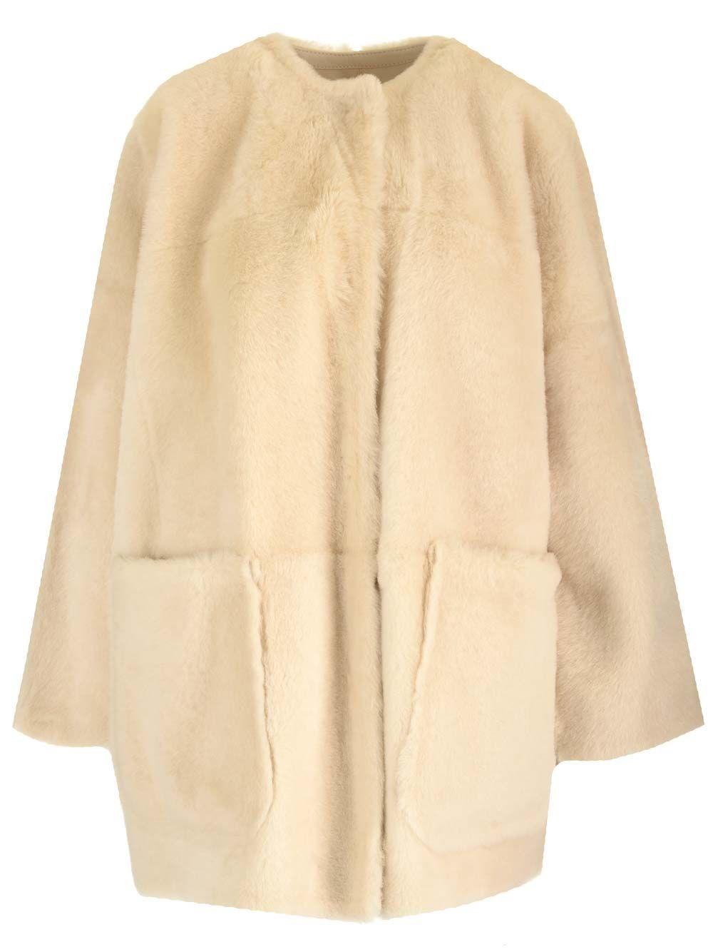 Al Duca D'Aosta Max Mara Cappotto reversibile in shearling