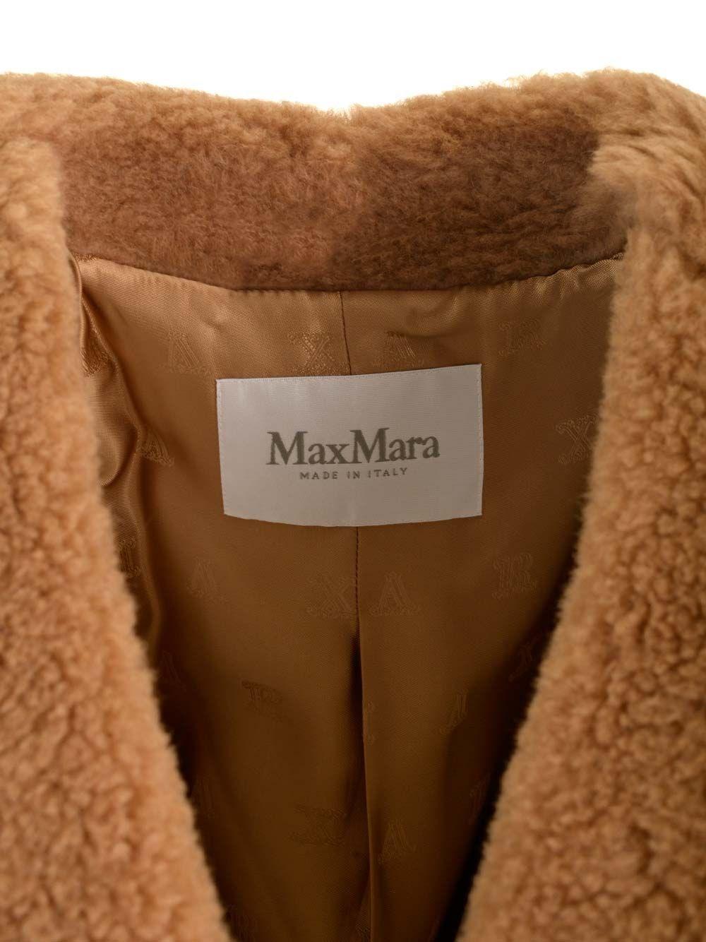 Al Duca D'Aosta Max Mara LOOK 24 - GARDONE TEDDY BIKER SILK CAMEL