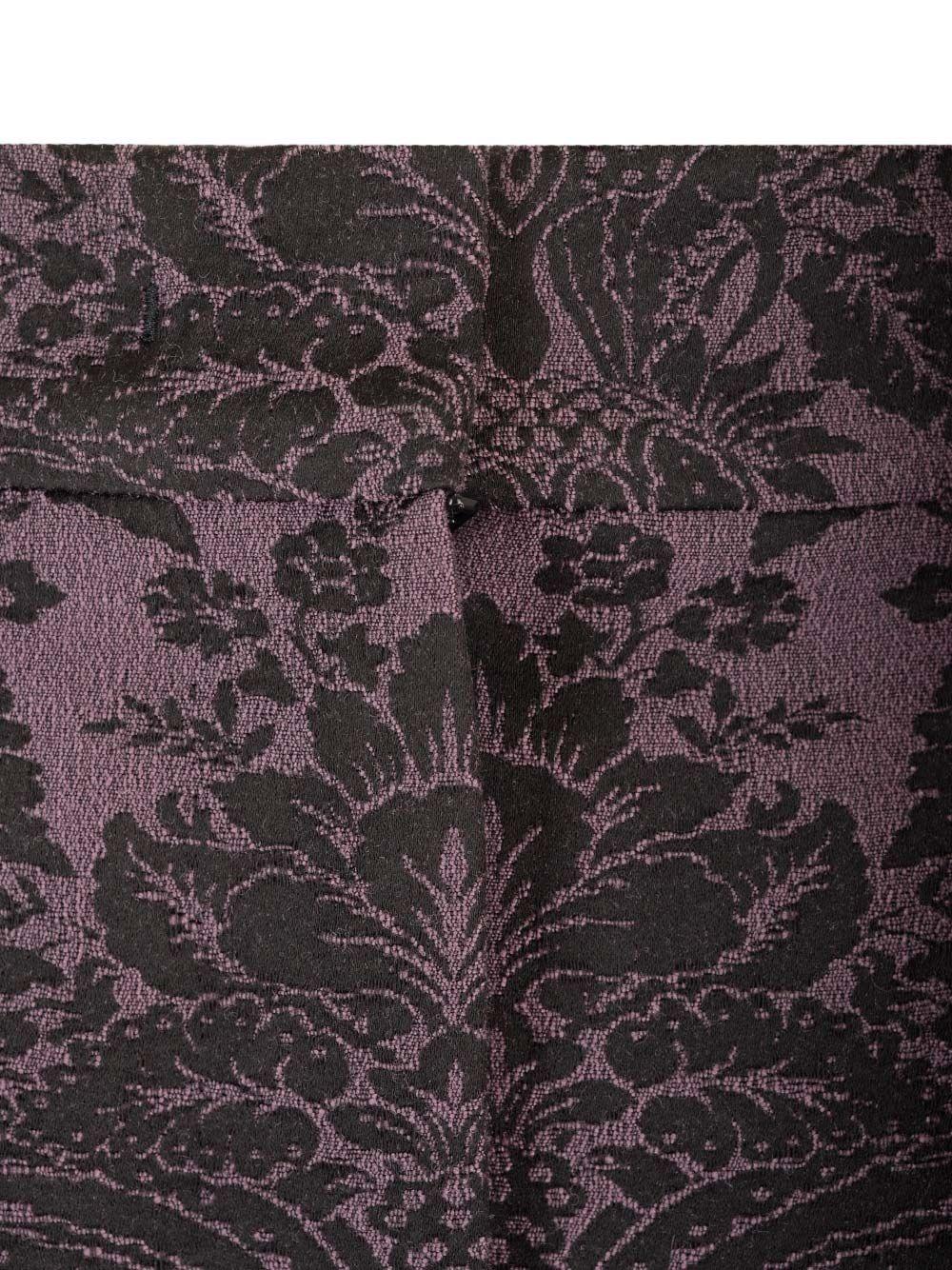 Al Duca D'Aosta Max Mara Mini Gonna In Lana Jacquard