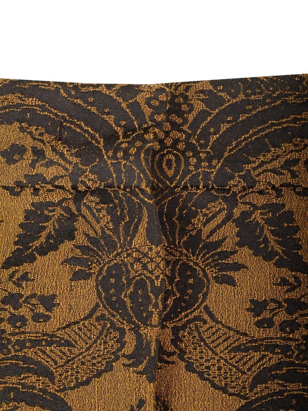 Al Duca D'Aosta Max Mara Mini Gonna In Lana Jacquard