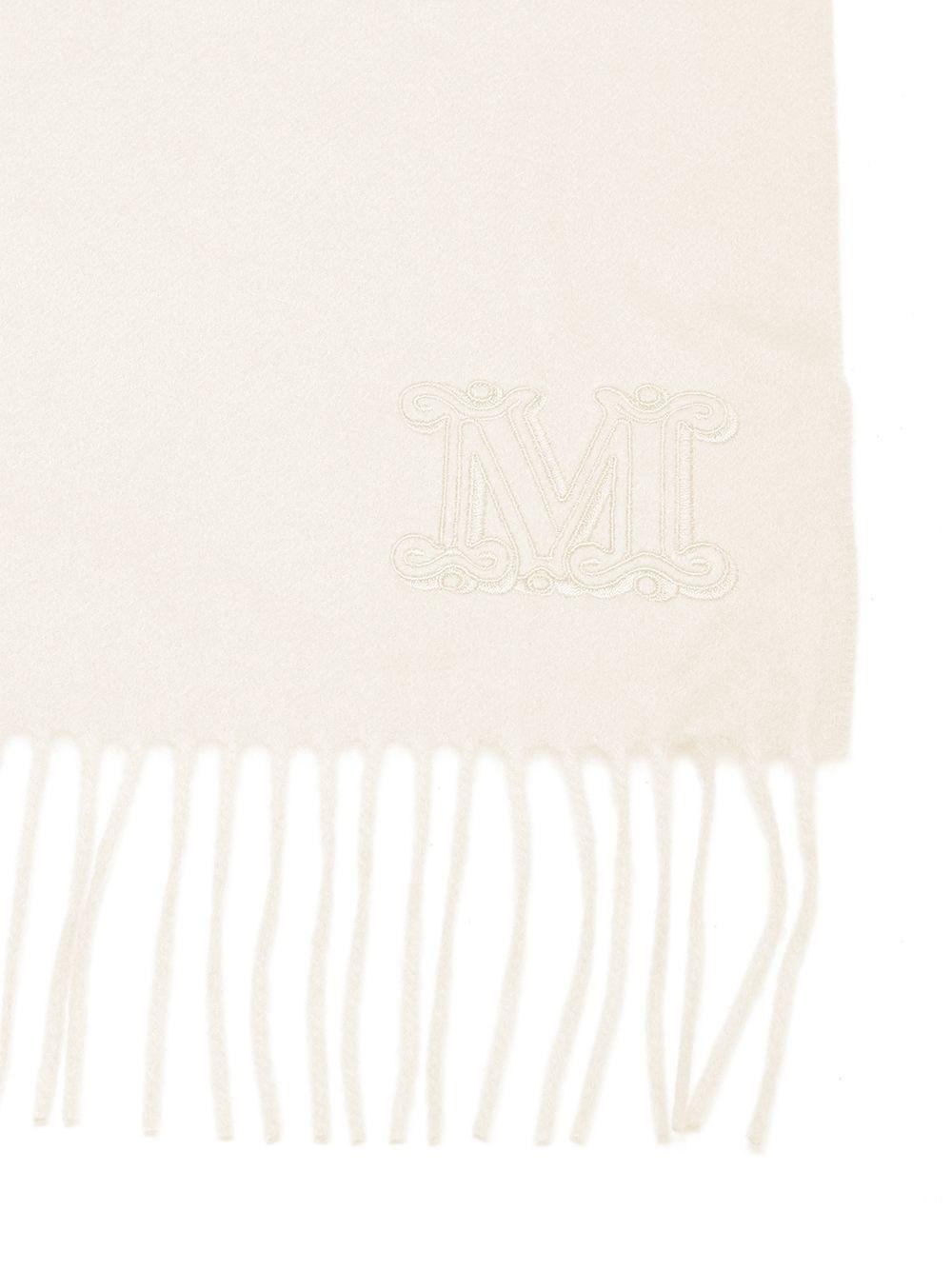 Al Duca D'Aosta Max Mara Stola In Cachemire Con Ricamo