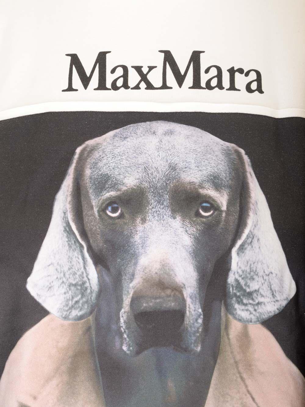 Al Duca D'Aosta Max Mara T-shirt In Jersey Con Stampa