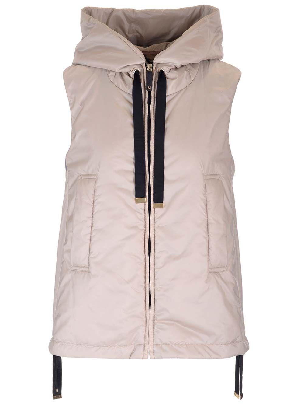 Al Duca D'Aosta Max Mara The Cube Gilet con cappuccio "Greengo"