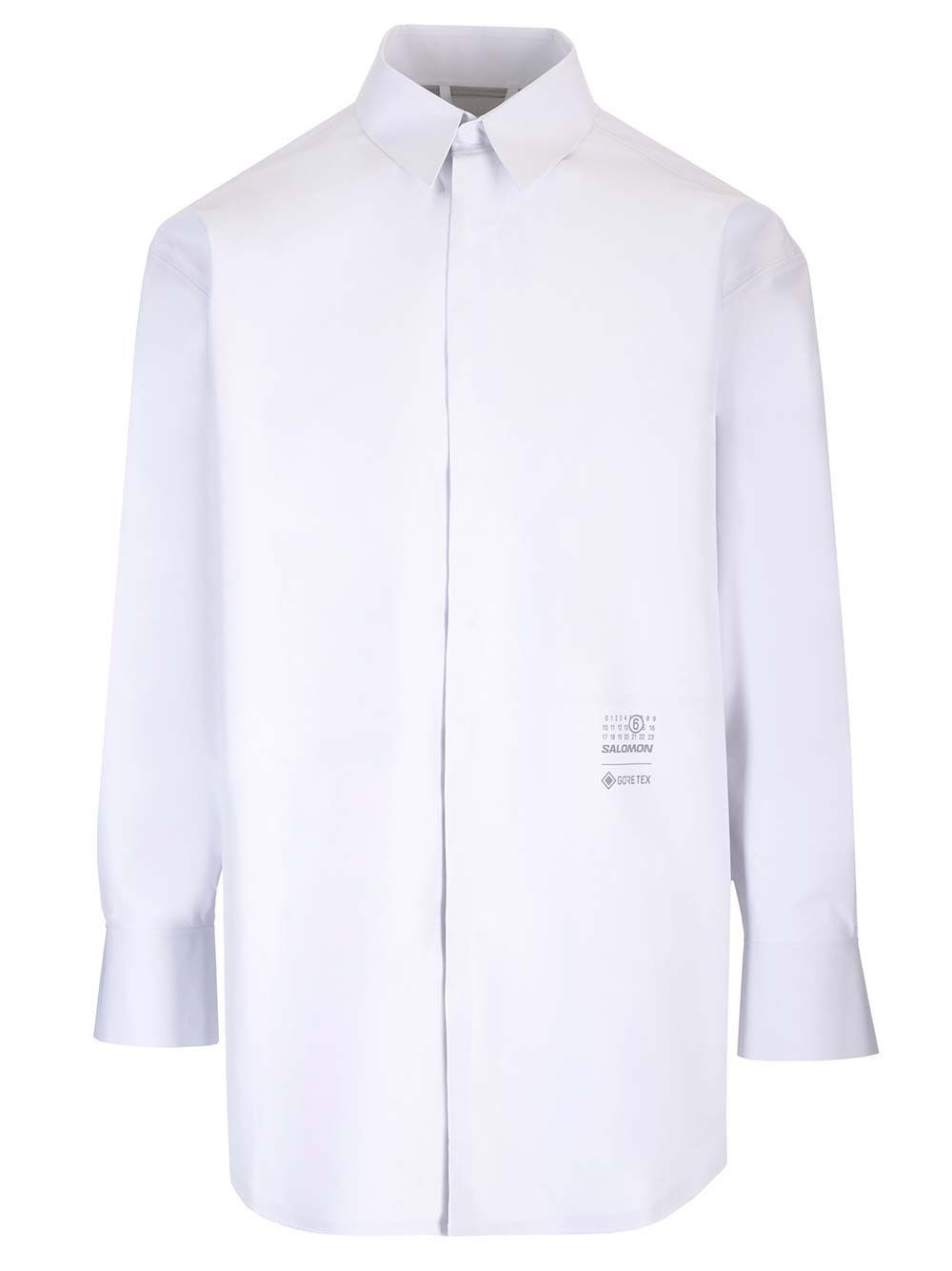 Al Duca D'Aosta Mm6 Maison Margiela Camicia oversize tecnica