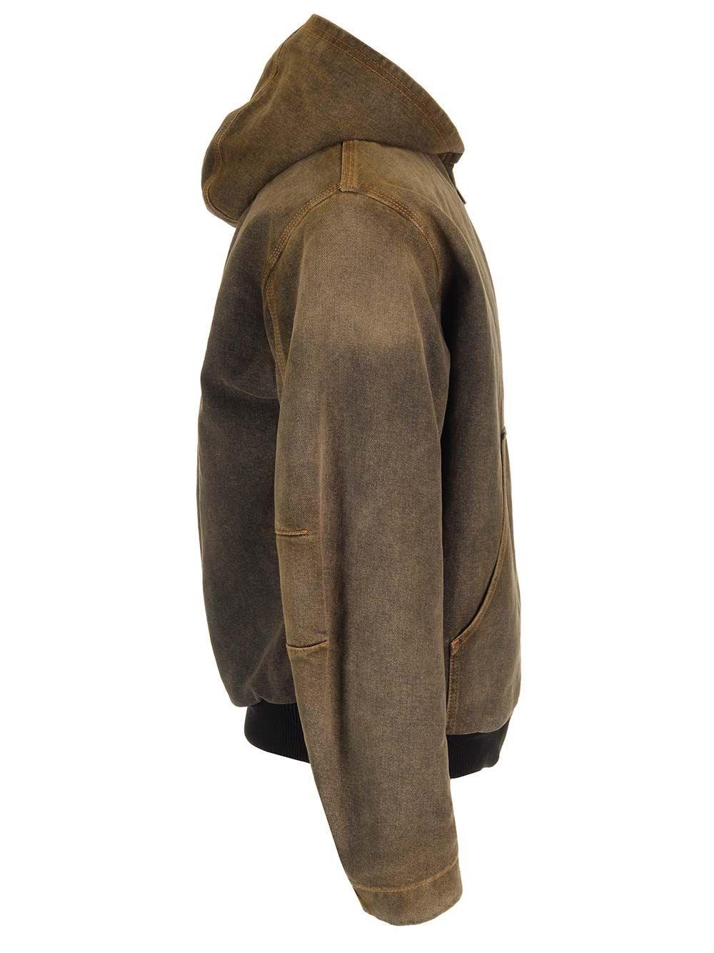 Al Duca D'Aosta Mm6 Maison Margiela Giacca In Denim Con Cappuccio