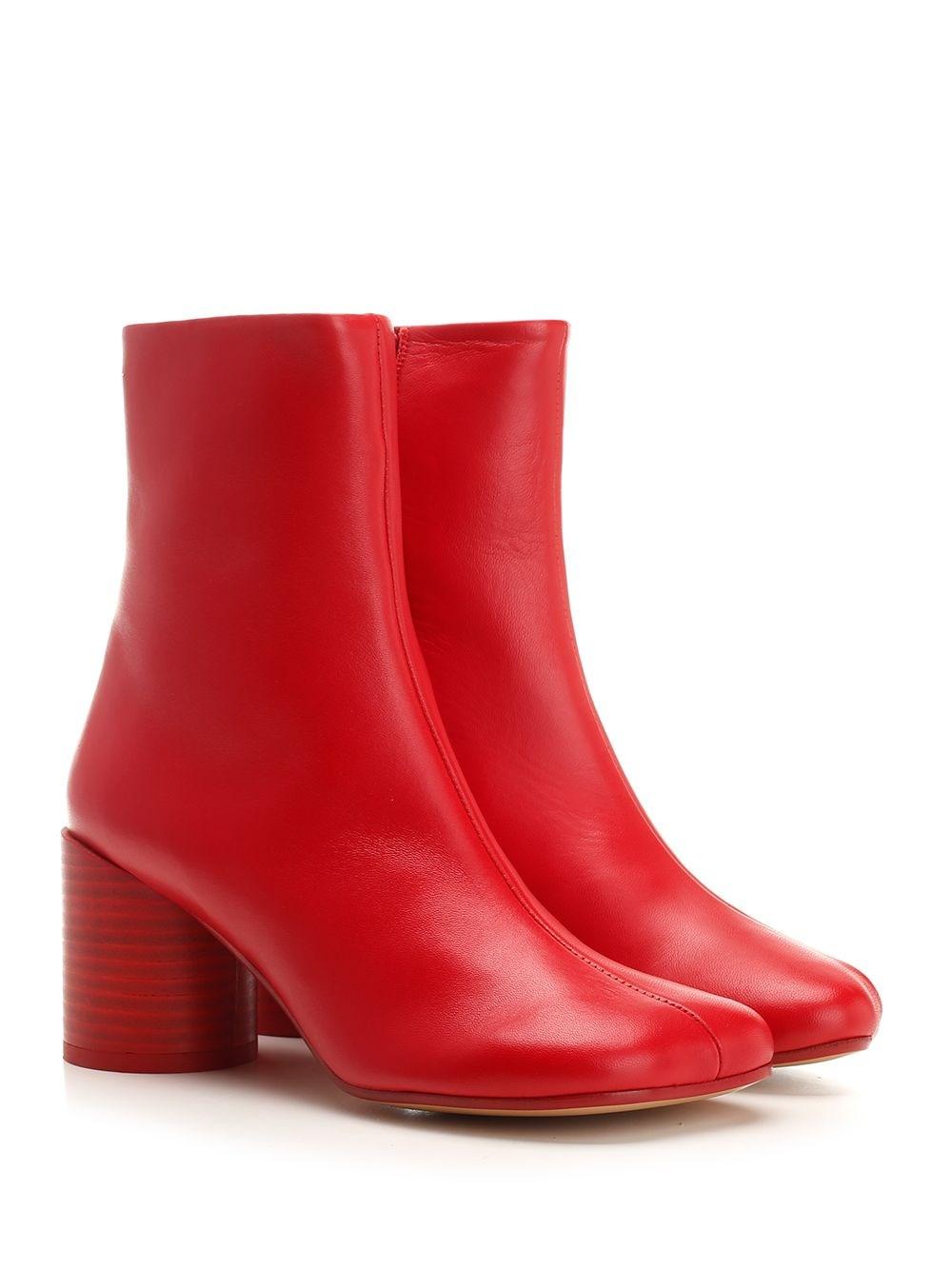 Al Duca D'Aosta Mm6 Maison Margiela Stivaletti In Nappa