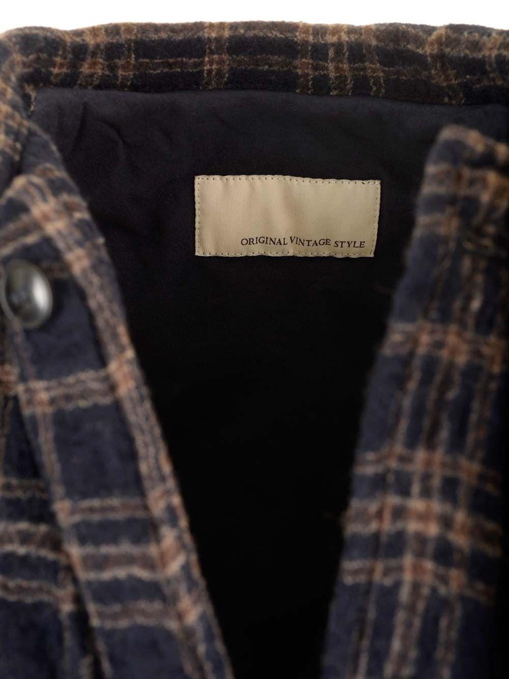 Al Duca D'Aosta Original Vintage Overshirt In Flanella