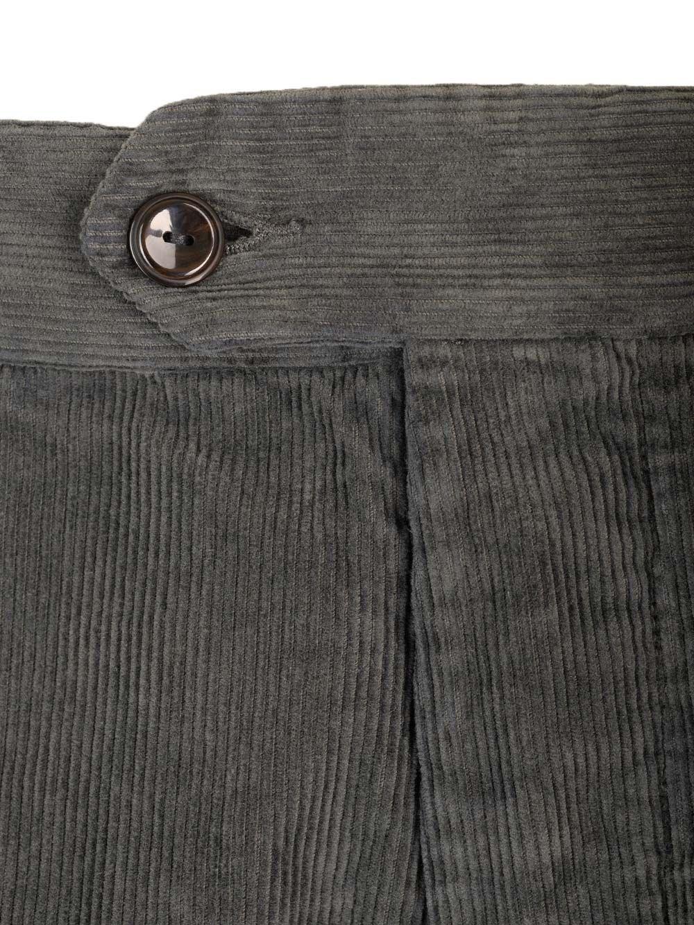 Al Duca D'Aosta Original Vintage PANTALONE IN VELLUTO MILLERIGHE