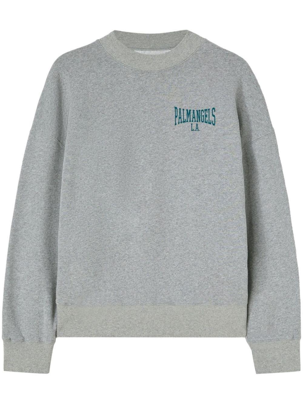 Al Duca D'Aosta Palm Angels Felpa In Cotone College