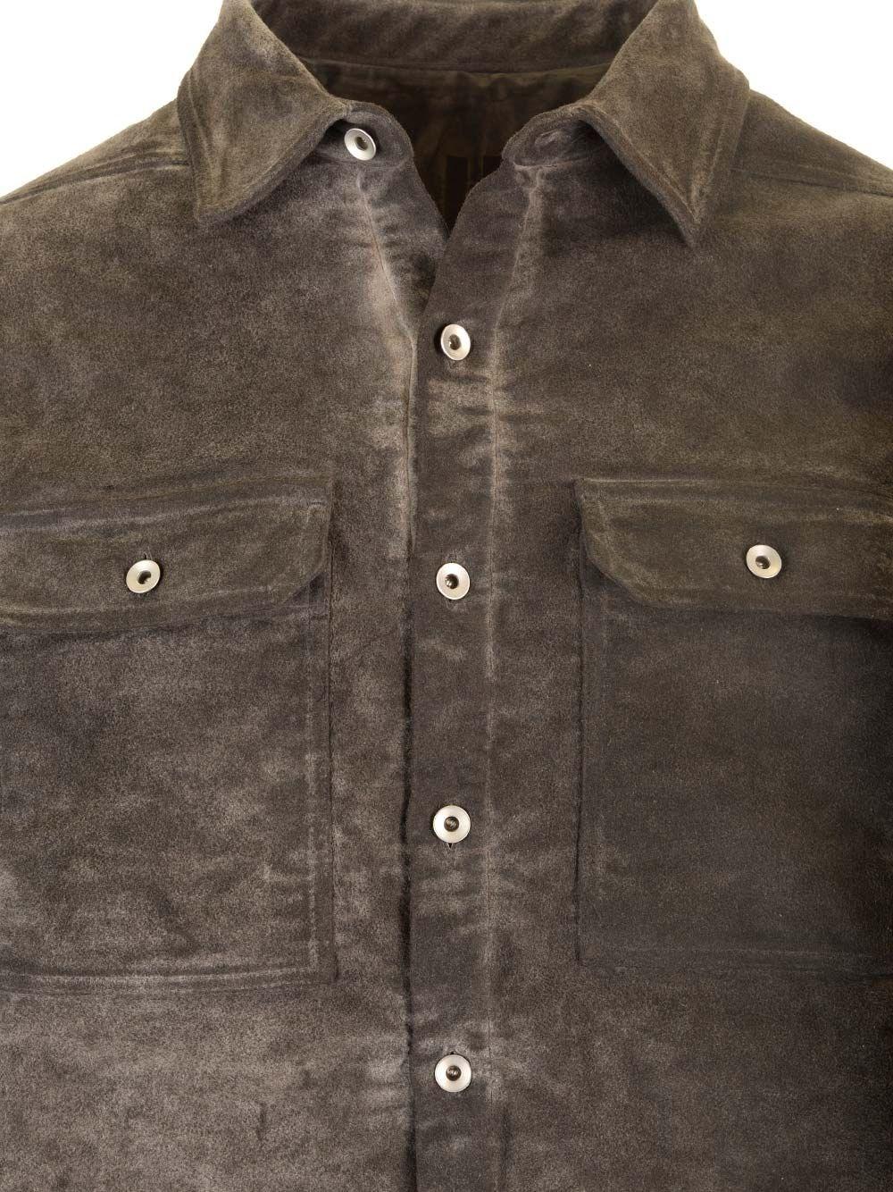 Al Duca D'Aosta Rick Owens Drkshdw Camicia In Denim