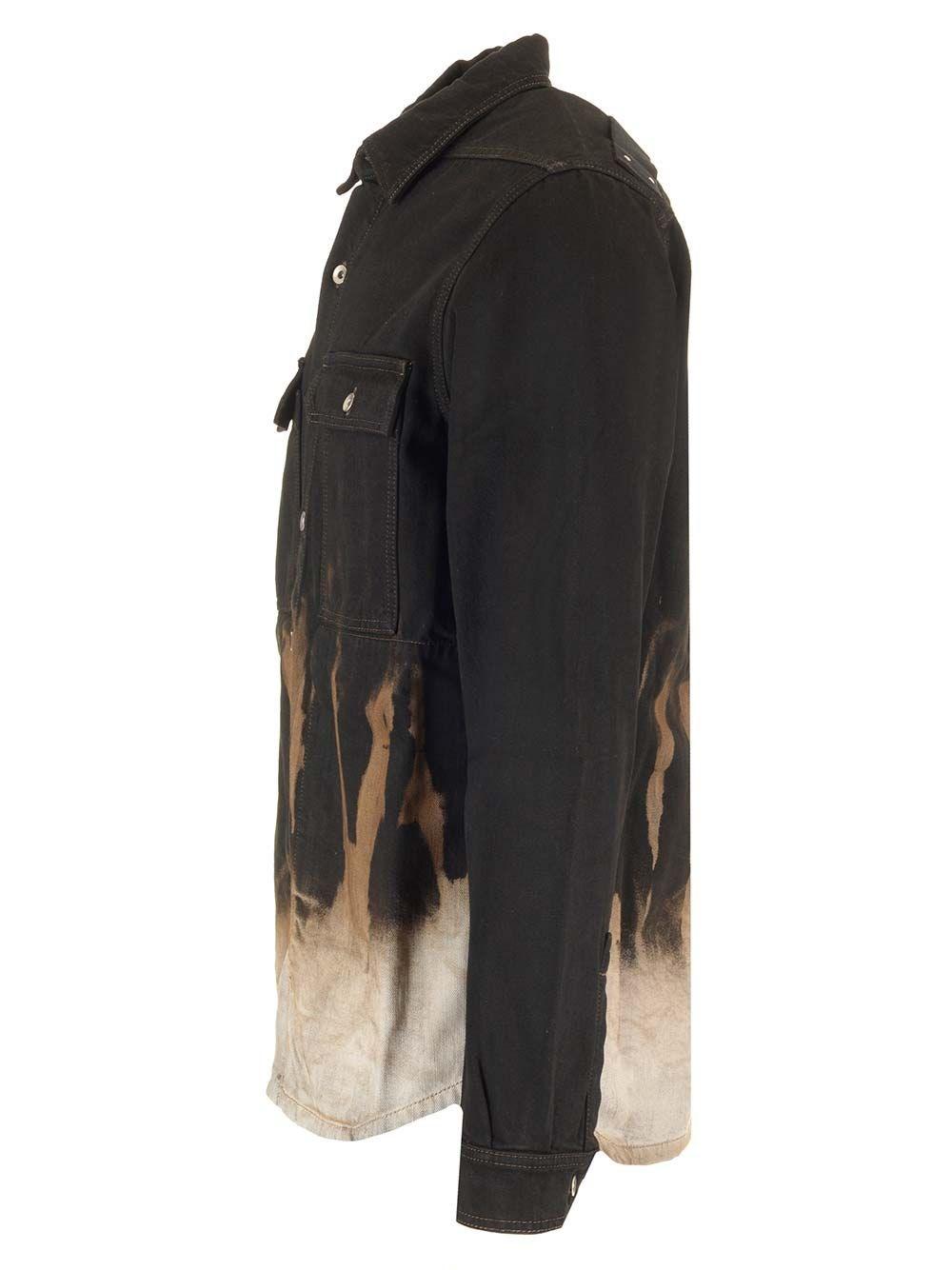 Al Duca D'Aosta Rick Owens Drkshdw Camicia In Denim