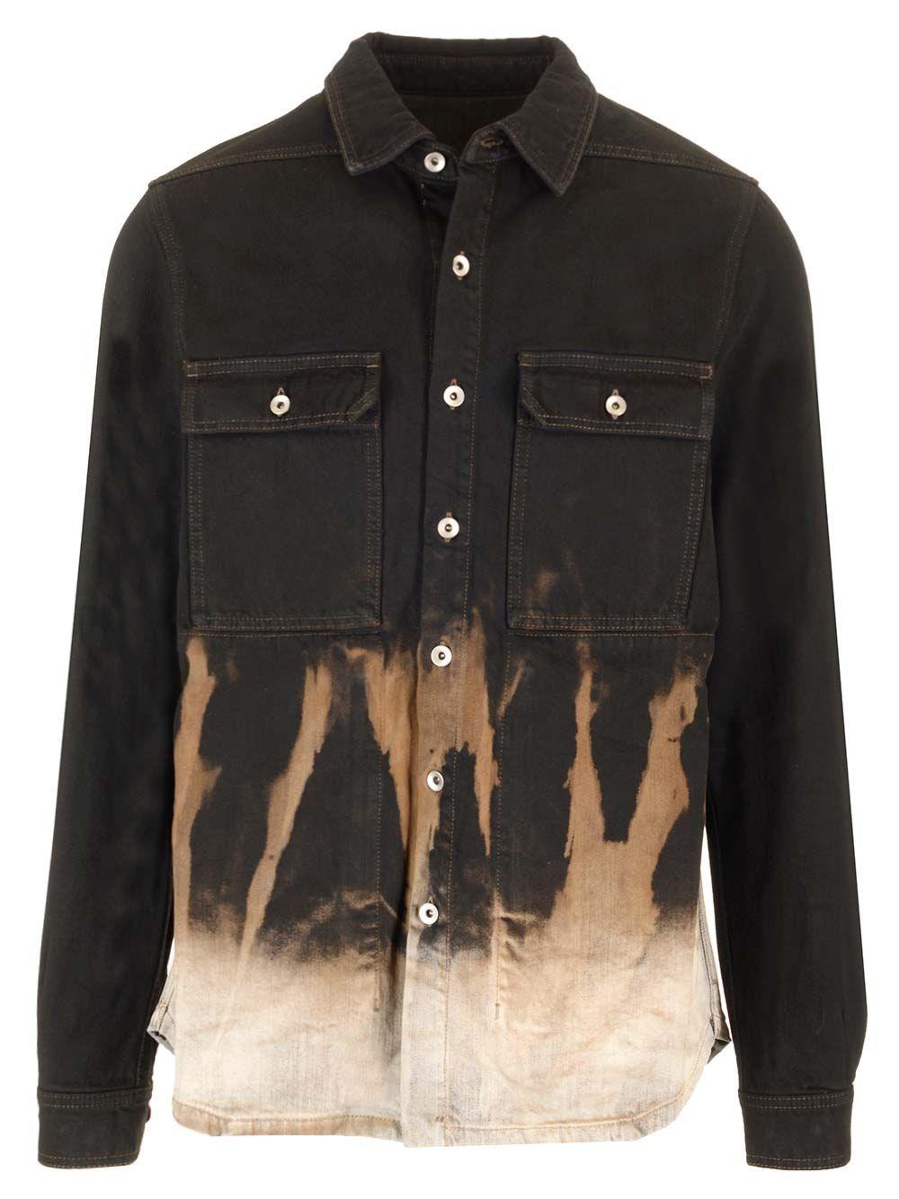 Al Duca D'Aosta Rick Owens Drkshdw Camicia in denim