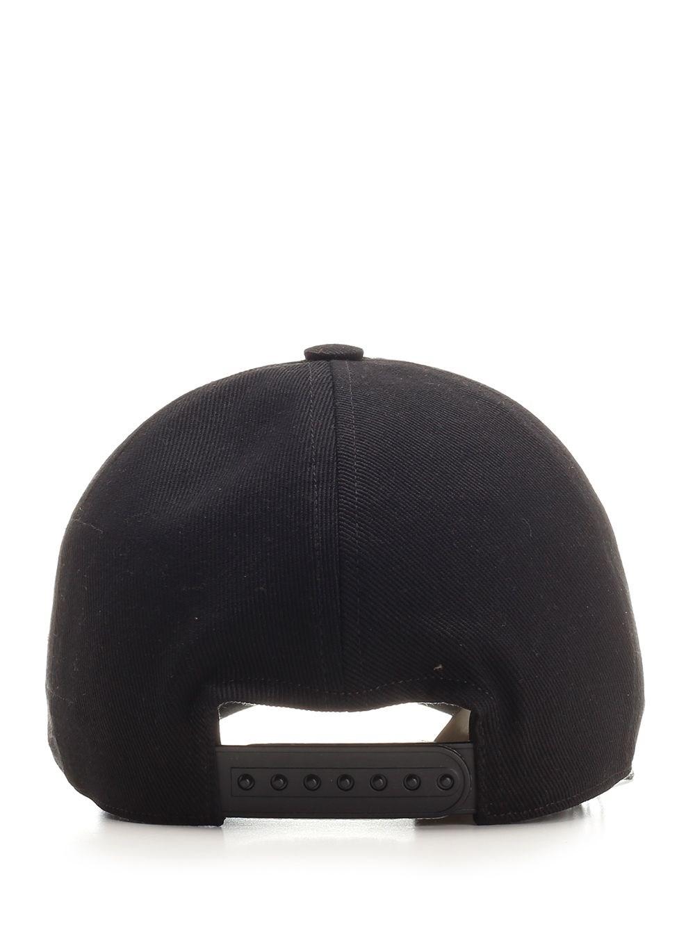 Al Duca D'Aosta Rick Owens Drkshdw Cappello Da Baseball Con Ricamo