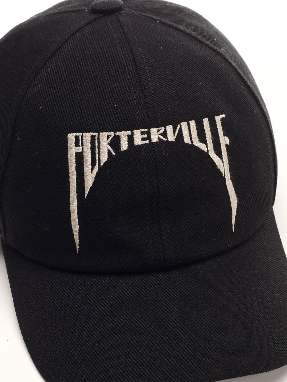 Al Duca D'Aosta Rick Owens Drkshdw Cappello Da Baseball Con Ricamo