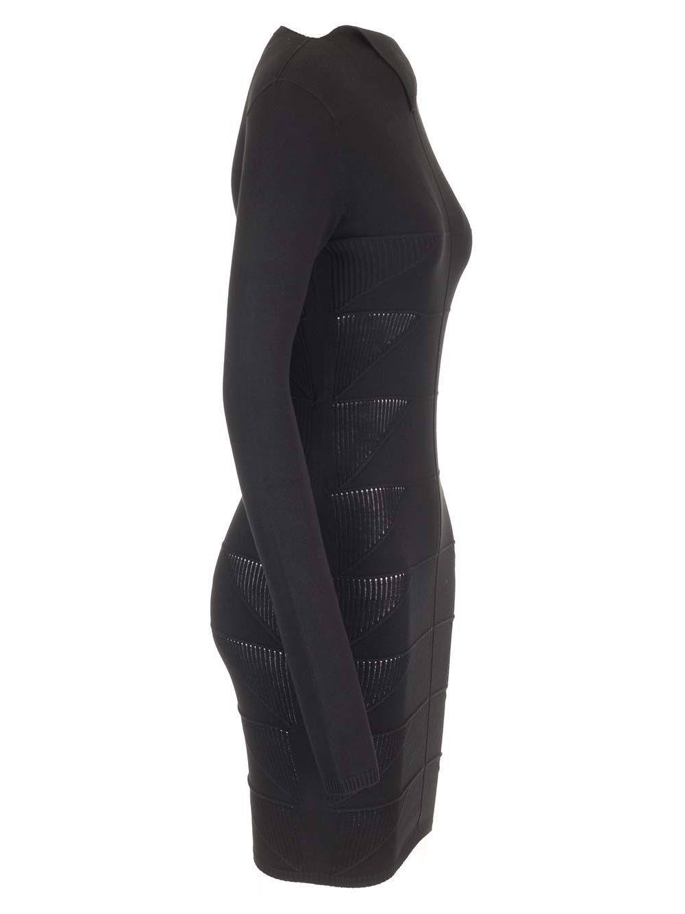 Al Duca D'Aosta Rick Owens Mini Abito In Maglia Di Viscosa