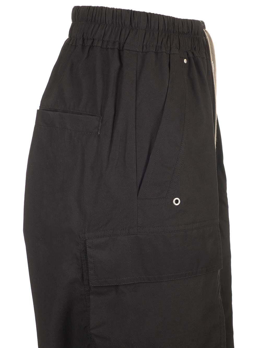 Al Duca D'Aosta Rick Owens Pantaloni Cargo In Popeline