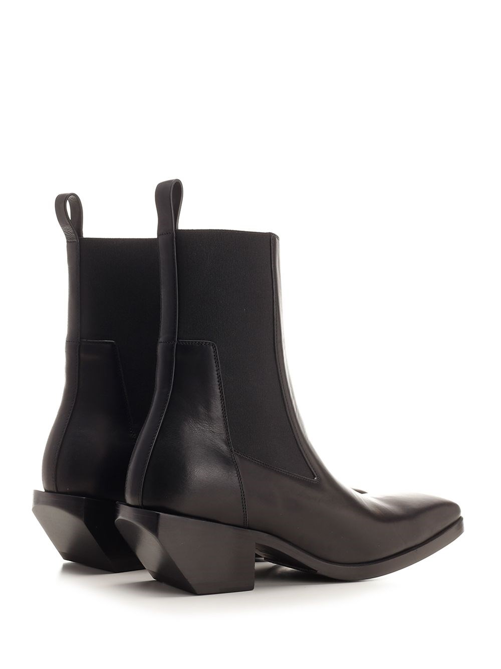 Al Duca D'Aosta Rick Owens Stivaletti In Pelle Nera