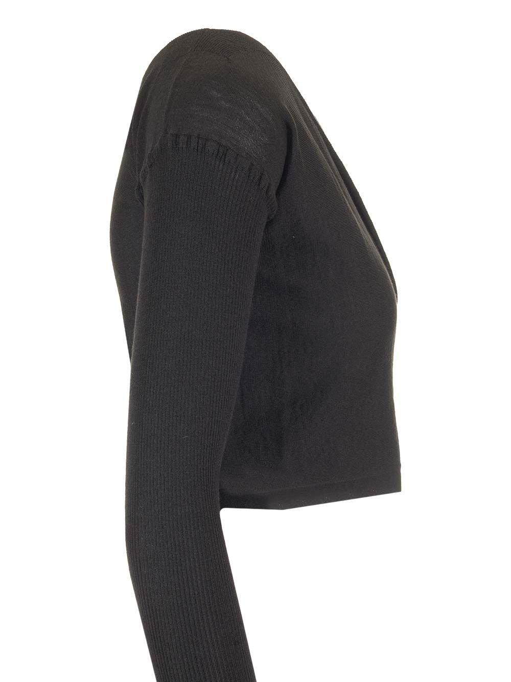 Al Duca D'Aosta Rick Owens Top Incrociato In Maglia