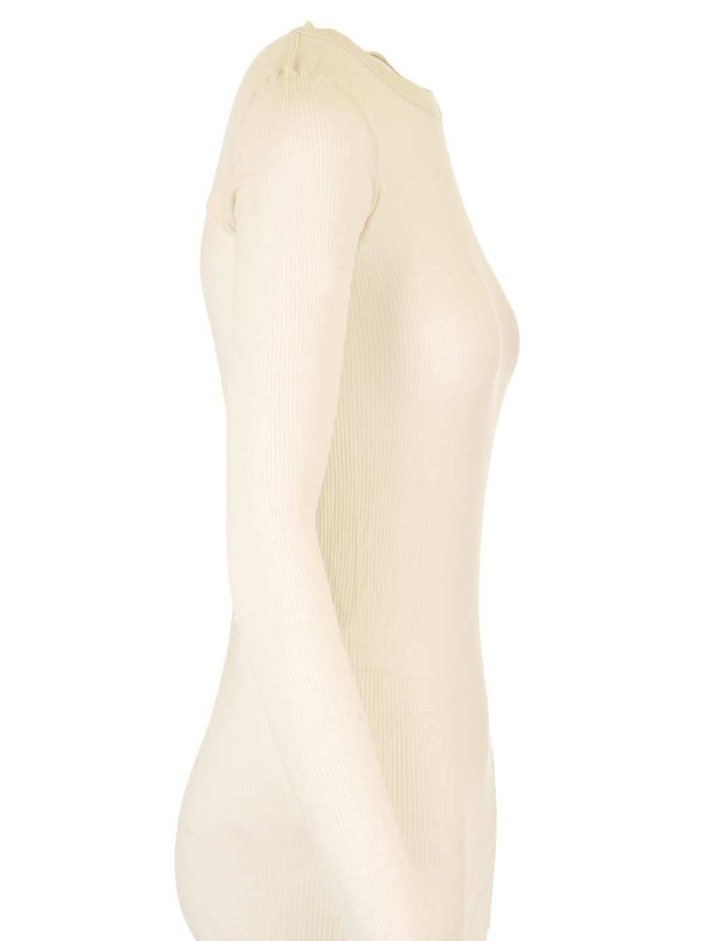 Al Duca D'Aosta Rick Owens Top Maniche Lunghe In Jersey