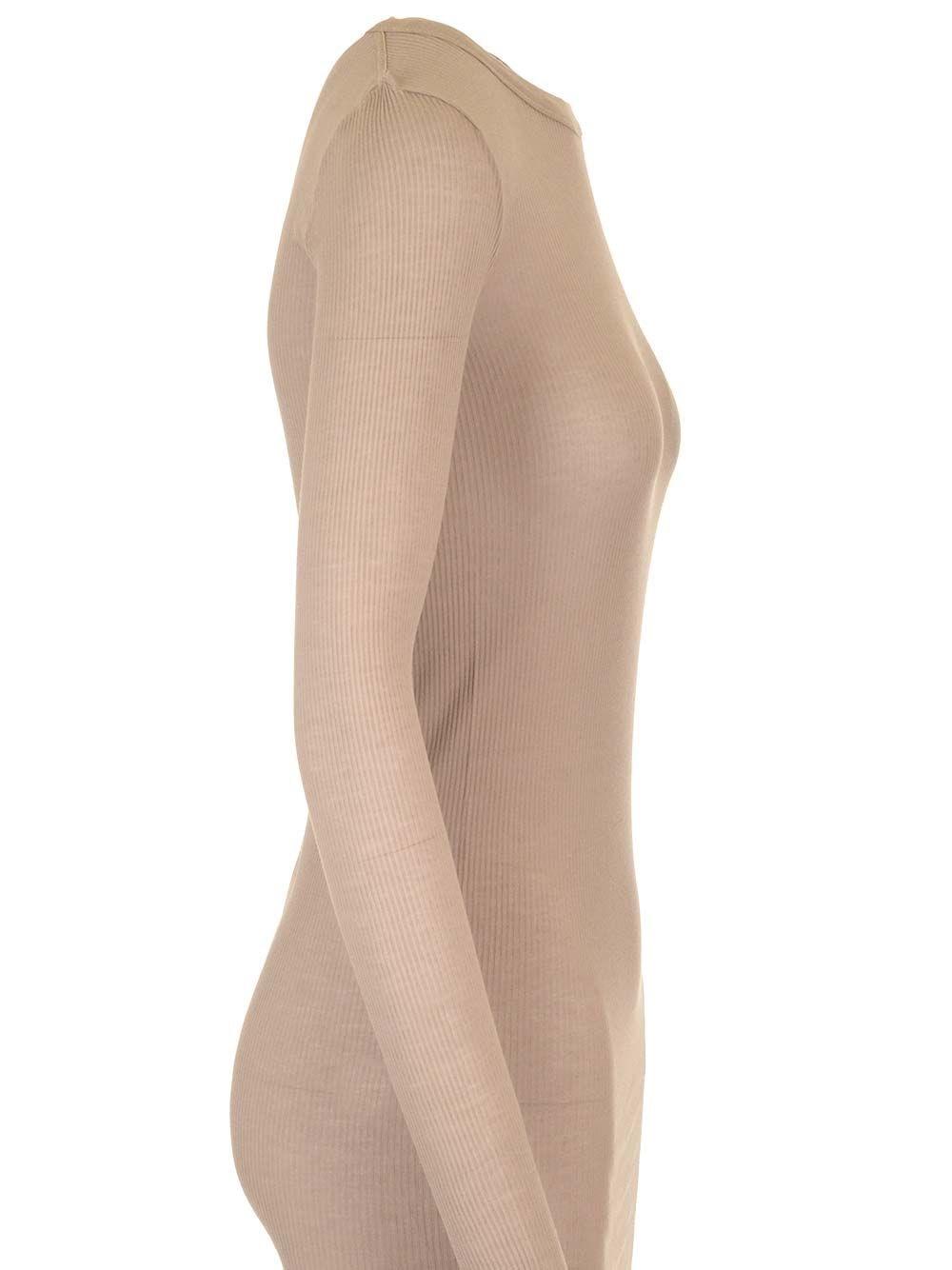 Al Duca D'Aosta Rick Owens Top Maniche Lunghe In Jersey