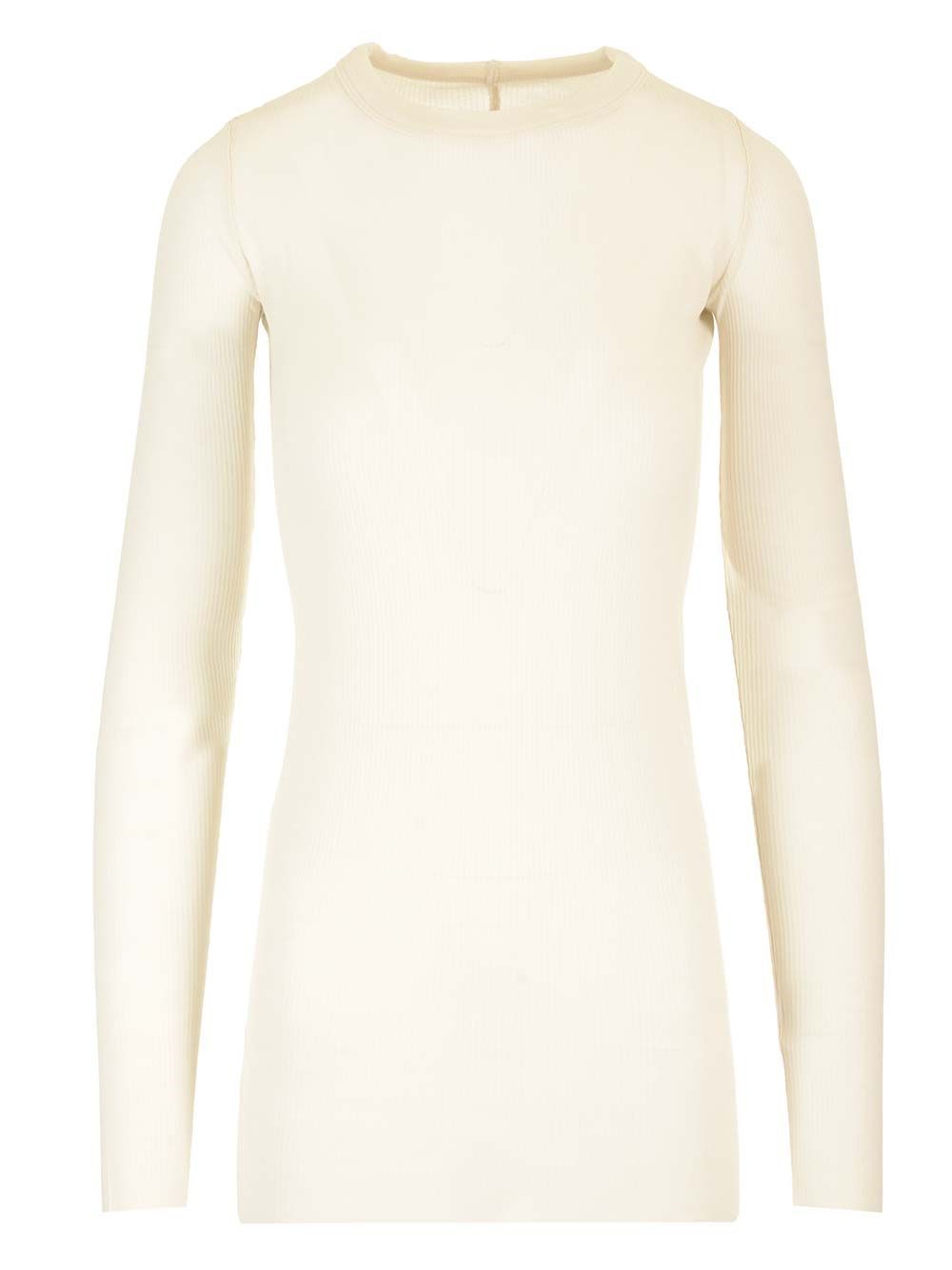 Al Duca D'Aosta Rick Owens Top maniche lunghe in jersey