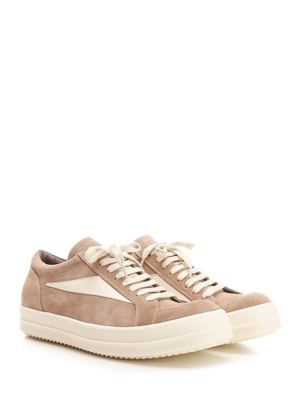Al Duca D'Aosta Rick Owens VINTAGE LOW SNEAKERS VELOUR