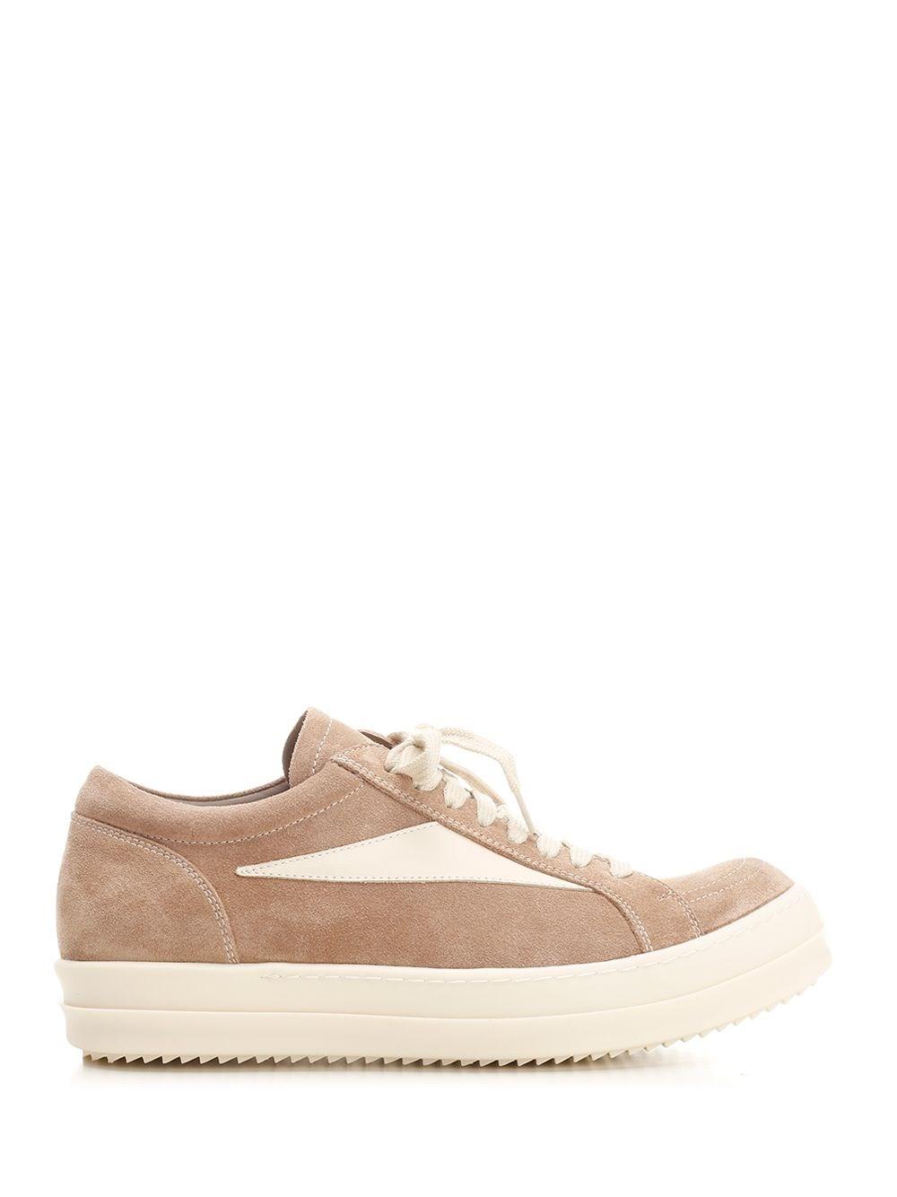 Al Duca D'Aosta Rick Owens VINTAGE LOW SNEAKERS VELOUR