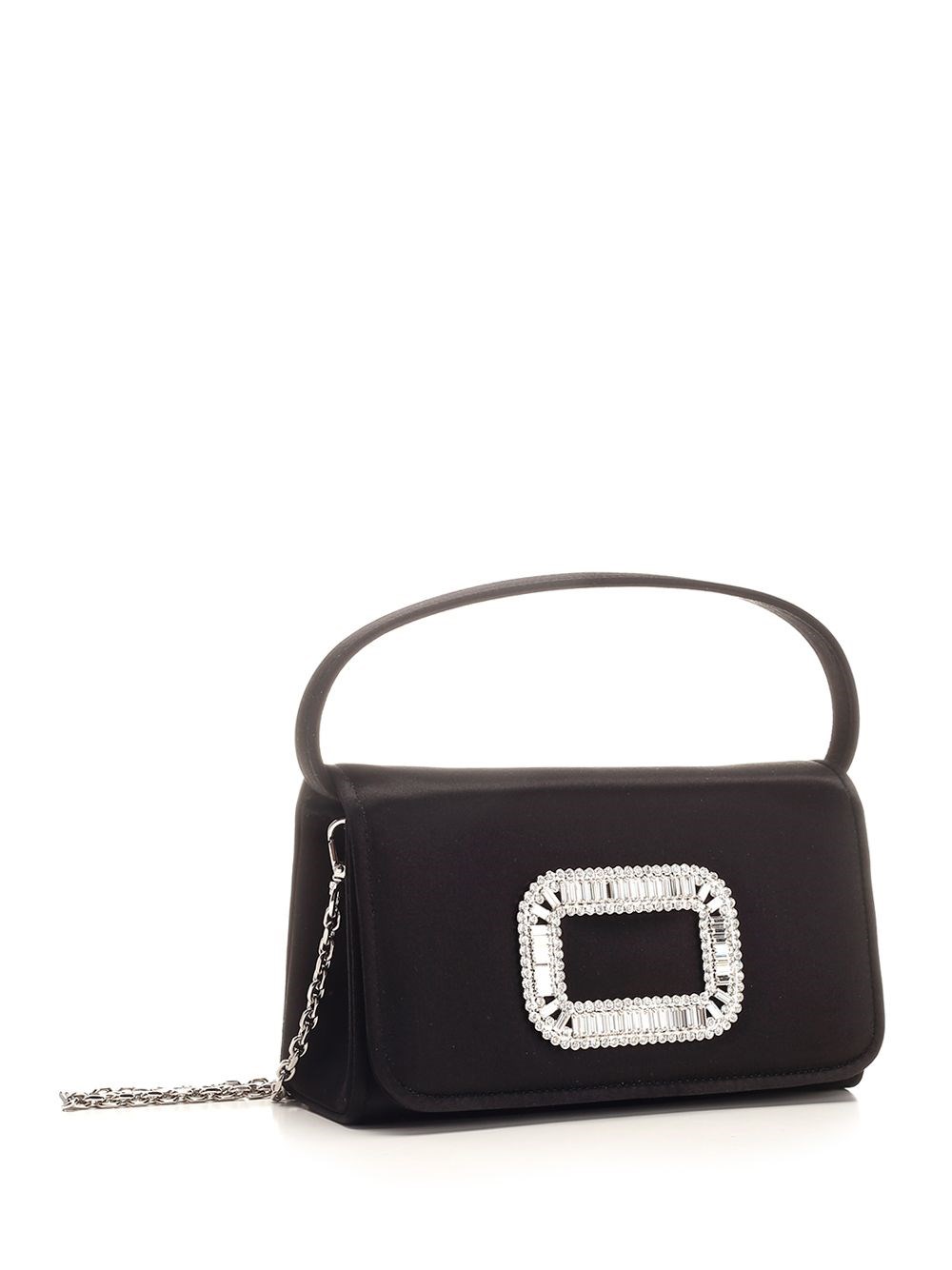 Al Duca D'Aosta Roger Vivier Borsa Micro "Pilgrim" In Satin