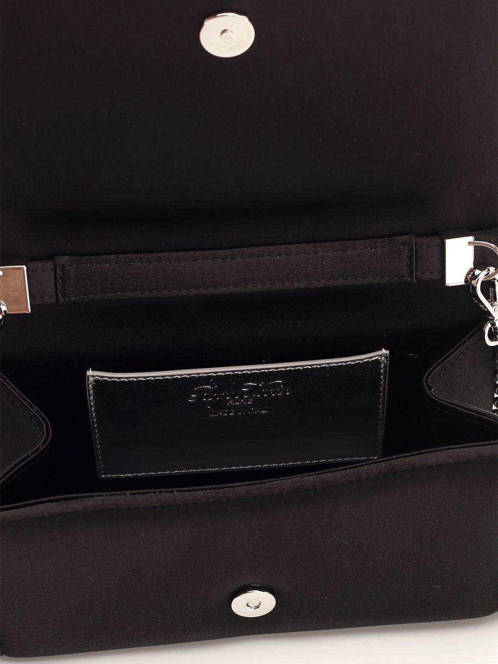 Al Duca D'Aosta Roger Vivier Borsa Micro "Pilgrim" In Satin