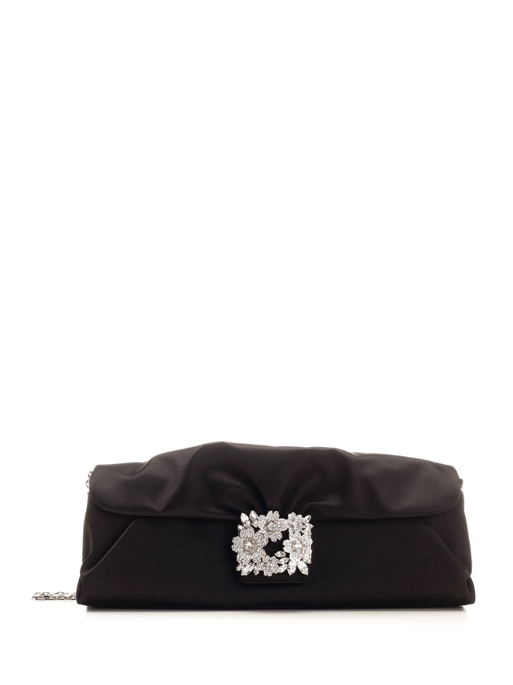 Al Duca D'Aosta Roger Vivier Clutch con fibbia "Bouquet Strass"
