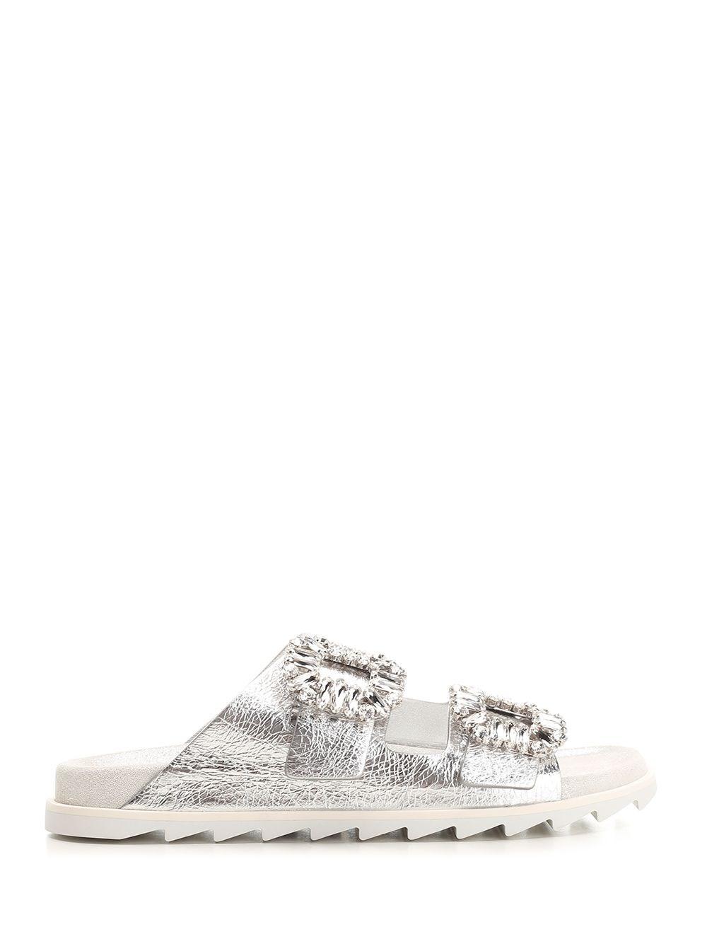 Al Duca D'Aosta Roger Vivier Sandali doppia fibbia "Slidy Viv"