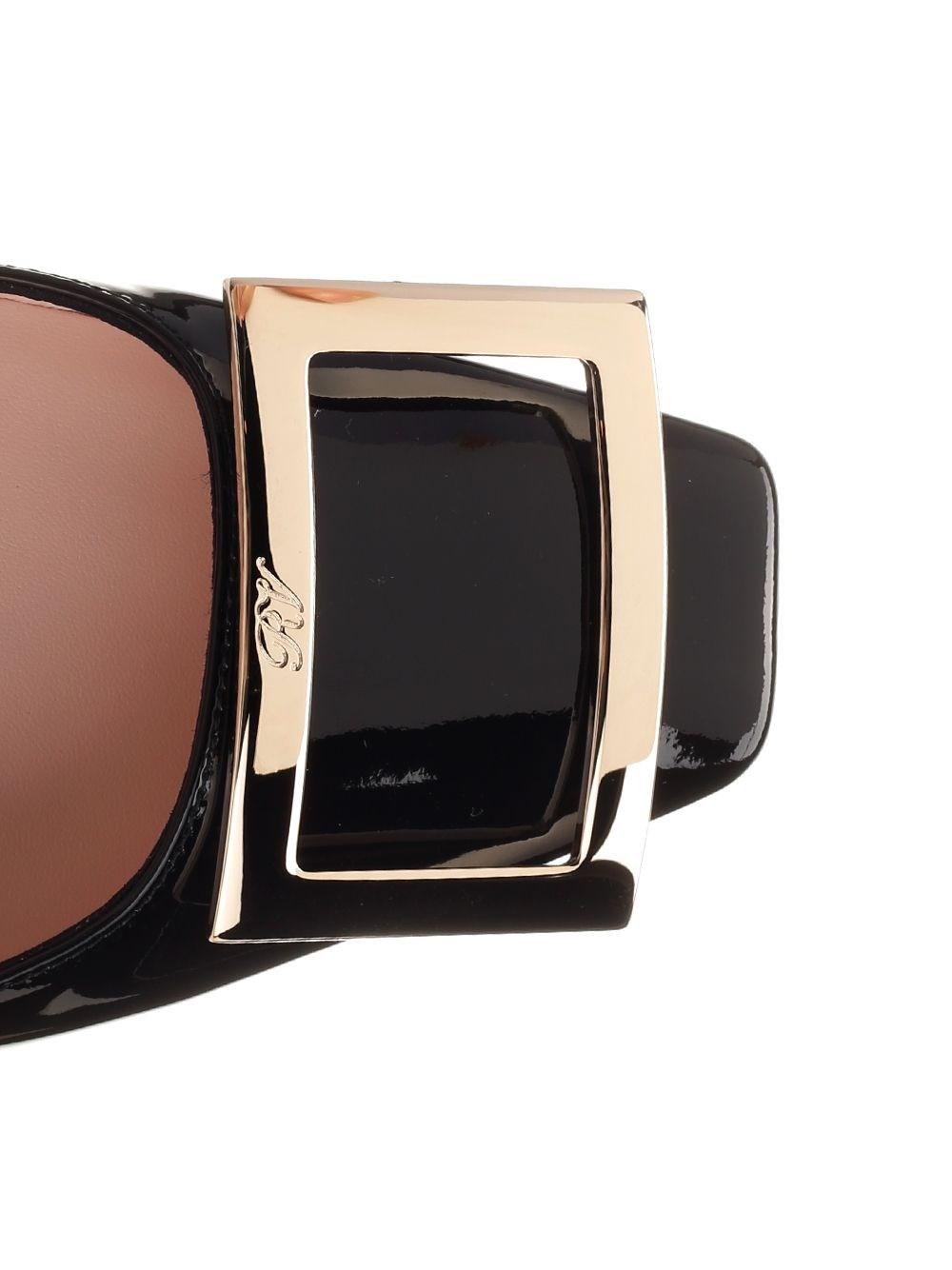 Al Duca D'Aosta Roger Vivier Slingback "Trompette" In Vernice